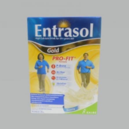 Susu Bubuk Entrasol Gold Vanila Box 370/350 g
