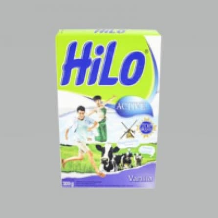 Susu Bubuk Hilo Active Vanila Box 200 g
