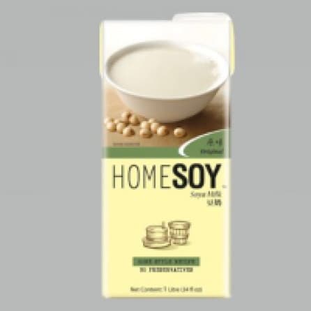 Susu Cair Home Soya Original Tpk 1 L