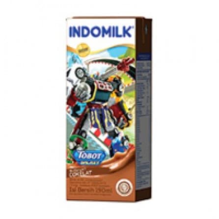 Susu Cair Indomilk Uht Chocolate Tpk 190 ml 