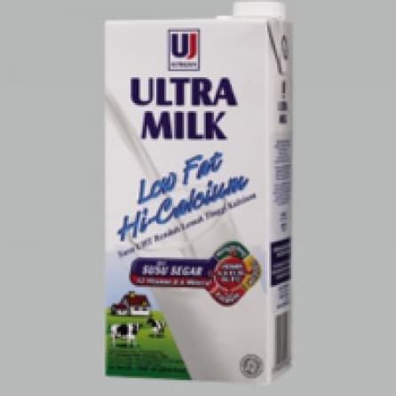 Susu Cair Ultra Milk Low Fat Tpk 1000mL