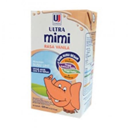 Susu Cair Ultra Mimi UHT Vanilla Tpk 125mL 