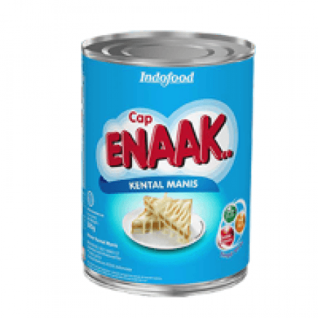  Susu Kental Manis Cap Enaak Putih Klg 500g