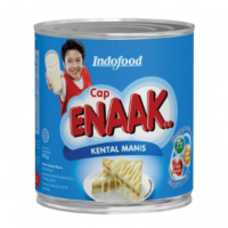 Susu Kental Manis Cap Enaak Putih Klg 370g