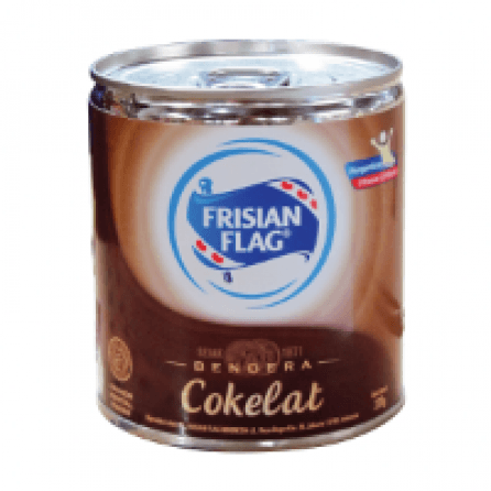 Susu Kental Manis Frisian Flag Coklat Klg 370g  
