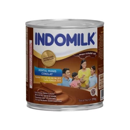 SUSU KENTAL MANIS INDOMILK CHOCO 370ml