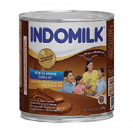 Susu Kental Manis Indomilk Chocolate Klg 370g 