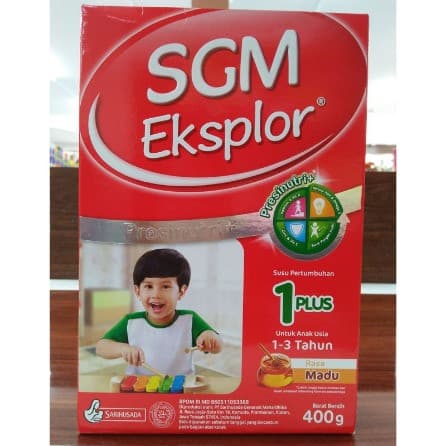 SUSU SGM EKSPLOR 1+ MADU 400g