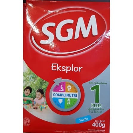 SUSU SGM EKSPLOR 1+ VANILA 400g