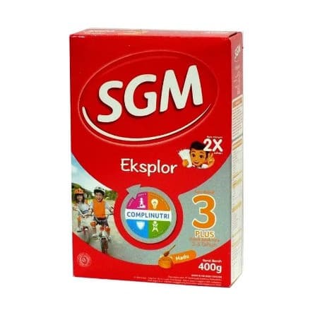 SUSU SGM EKSPLOR 3+ MADU 400g