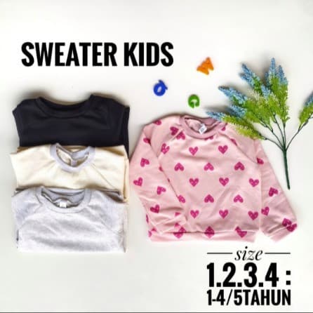 Sweater Anak Unisex 0 - 4 Tahun