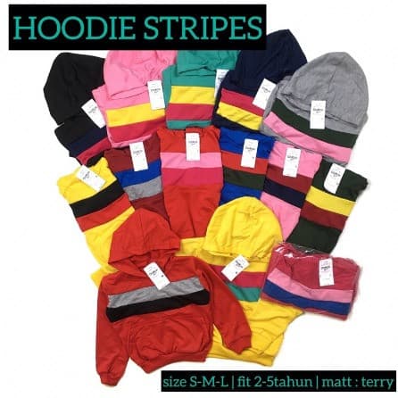 Sweater Hoodie Anak 1 - 5 Tahun