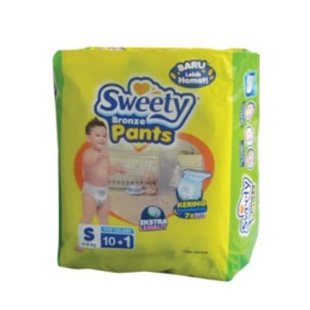 Sweety Bronze Day Active Pants 10'S PCK SMALL