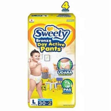 Sweety Bronze Pants Day Active 30+2'S PCK LARGE