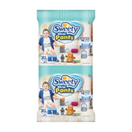 Sweety Fit / Silver Baby 1'S PCS EXTRALARGE (ISI 6 )