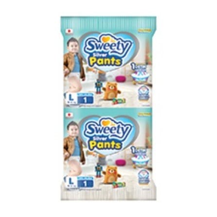 Sweety Fit / Silver Baby 1'S PCS LARGE (ISI 6)