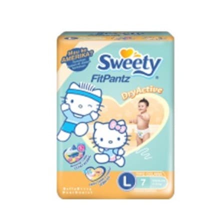 Sweety Silver Pants Baby 7'S BAG LARGE