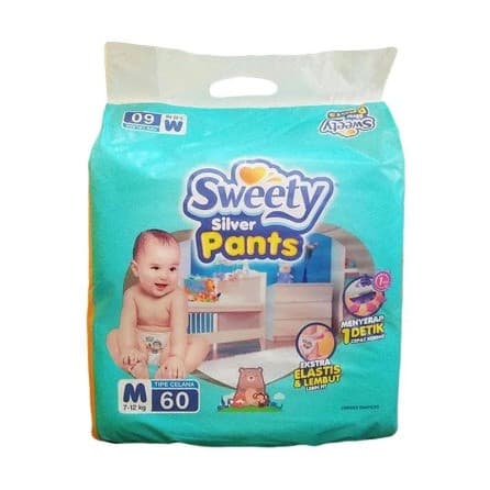SWEETY SILVER PANTS M6+1