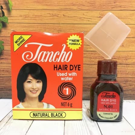 TANCHO HAIR DYE 6G HITAM ALAMI