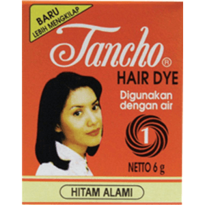 TANCHO HAIR DYE NO.1  PCS 6g