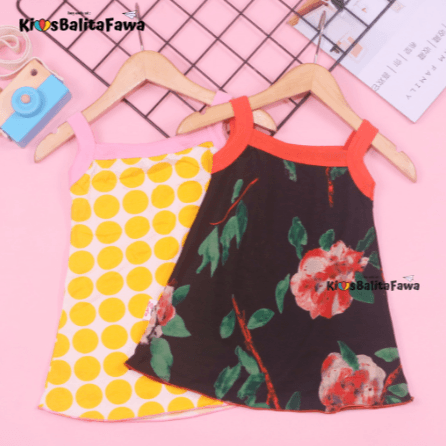 Tanktop Dress Bayi 0 - 12 Bulan
