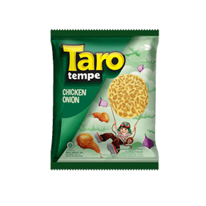 TARO KERIPIK TEMPE AYAM BAWANG PCK 55g