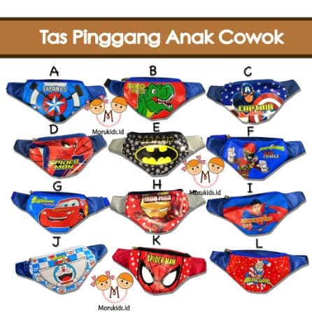 Tas Pinggang Anak Laki - Laki