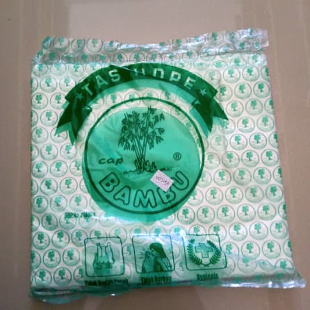 TAS PLASTIK BAMBU BESAR (PUTIH)