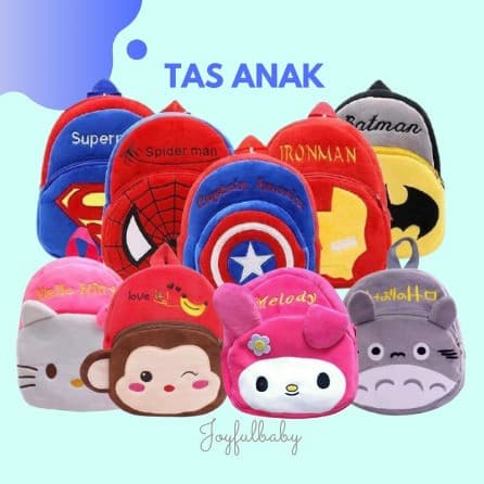 Tas Ransel Motif Kartun Anak