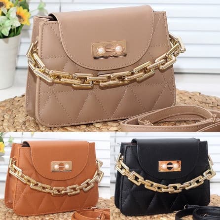 Tas Wanita Rantai Selempang Bahu