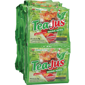 TEA-JUS MINUMAN TEH INSTANT APEL PCK 60x7g