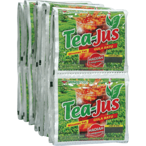 TEA-JUS MINUMAN TEH INSTANT GULA BATU PCK 60x7g