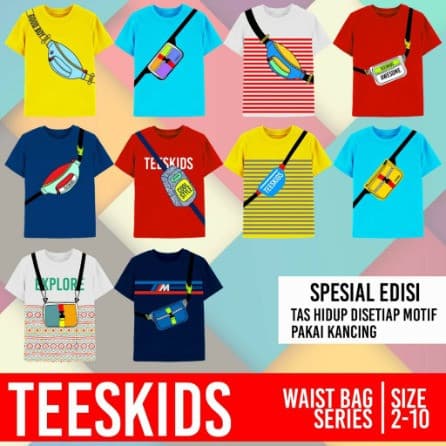 Teekids Bag Series Kaos Anak