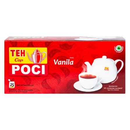 TEH CELUP POCI VANILA 25S