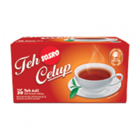 Teh Celup Sosro Black Tea Box 30X2g