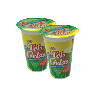 TEH GELAS MINUMAN TEH ALAMI  CUP 160mL