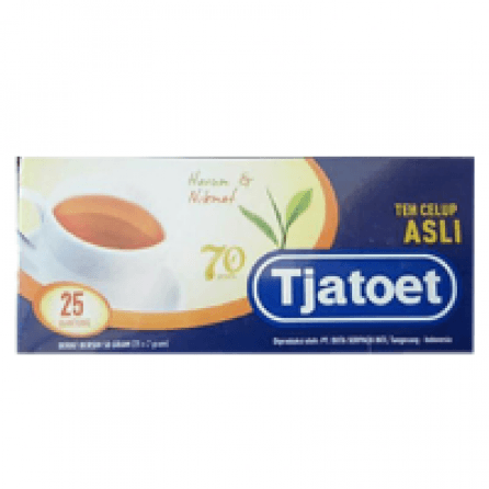 Teh Tjatoet Celup 25'S Biru Box 50g