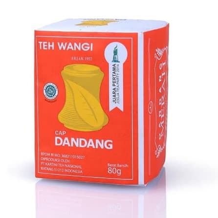 TEH WANGI CAP DANDANG (80g x5) MERAH 