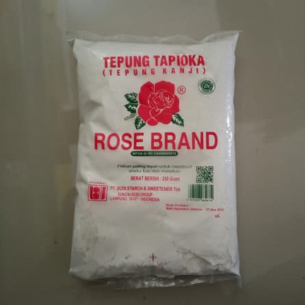 TEPUNG TAPIOKA ROSE BRAND 250G