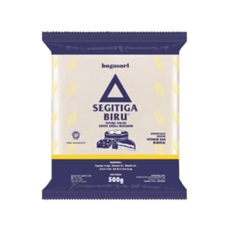 Tepung Terigu Segitiga Biru Transparant 500g