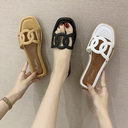 TG1157 Sandal Slip H Santai Wanita Import