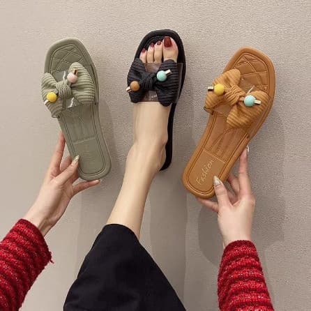 TG1447 Sandal Slip On Pita Kain Import