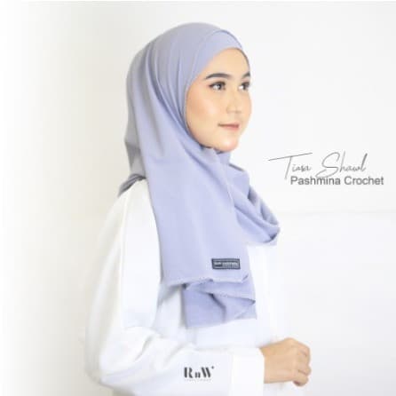 Tiara Shawl Pashmina Crochet