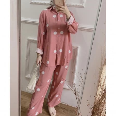 Tie Dye Daily One Set / One Set Rayon Motif / Stelan