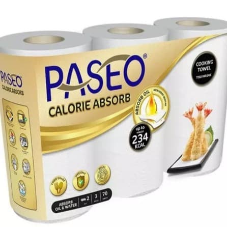 Tisu Toilet Paseo Elegant Towel 3'S Pck