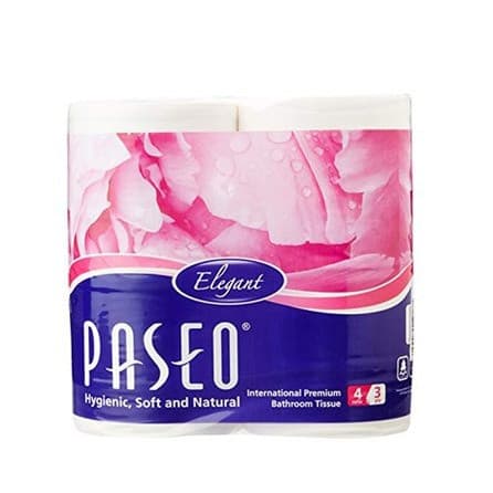 Tisu Toilet Paseo Putih 4'S Rol