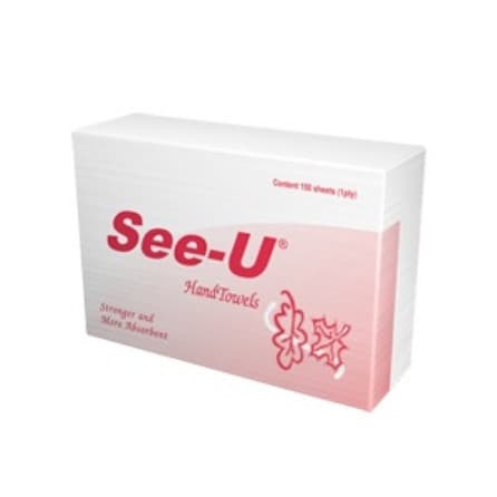 Tisu Toilet See-U Towel Econo Red 150 Sheet Pck