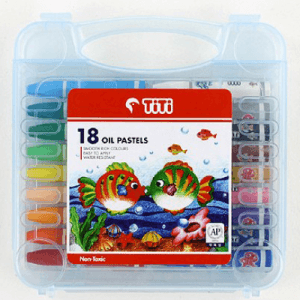 TITI OIL PASTELS 18'S NON TOXIC PCS 
