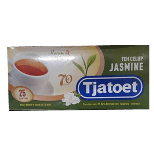 TJATOET TEH CELUP 25'S JASMINE BOX 50g