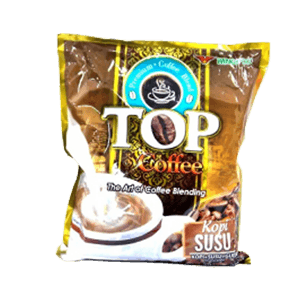 TOP COFFEE KOPI GULA SUSU 3 IN 1  BAG 20x31g